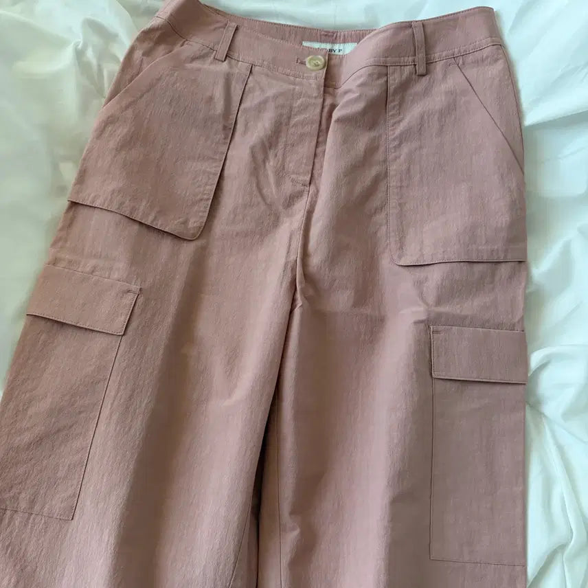 [BUNJANG] NilbyP Cargo Pants Pink 36 / 새상품 :) 닐바이피 카고팬츠 핑크 36
