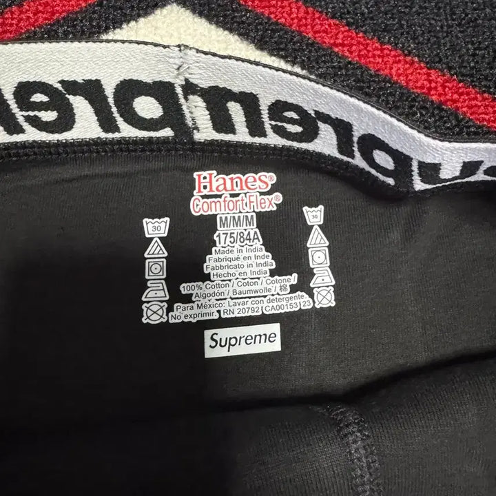 [BUNJANG] Supreme Hanes Boxer Briefs Black Underwear / 슈프림 헤인즈 복서 브리프 블랙 낱개 판매a