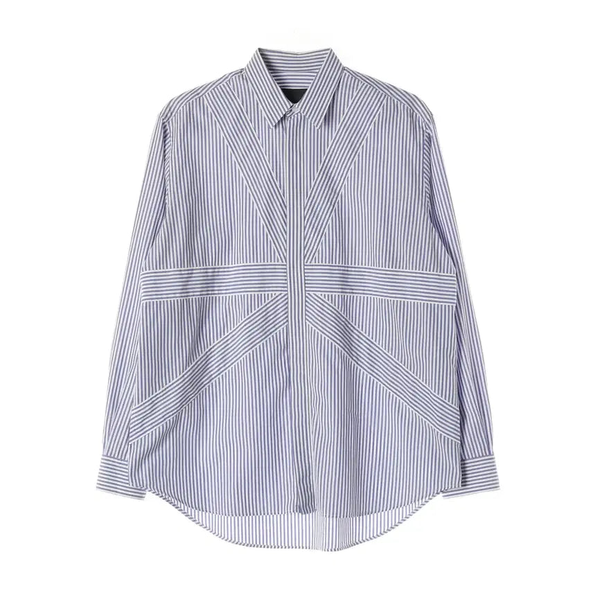 [BUNJANG] Stella McCartney Stripe Cotton Shirt / 스텔라 맥카트니 스트라이프 코튼 셔츠