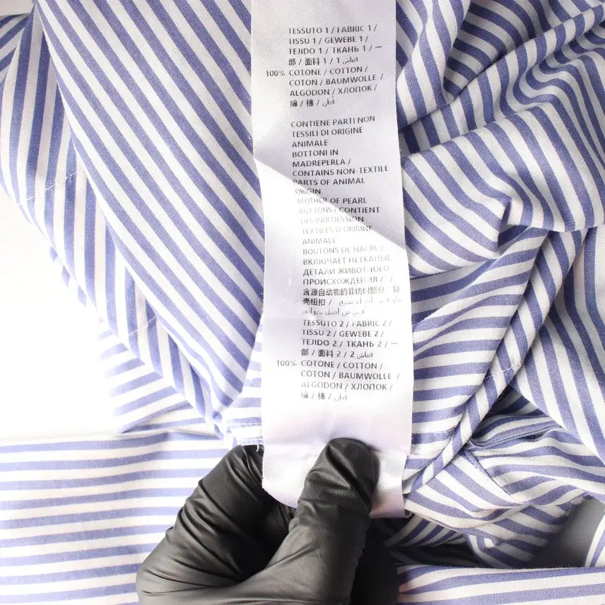 [BUNJANG] Stella McCartney Stripe Cotton Shirt / 스텔라 맥카트니 스트라이프 코튼 셔츠