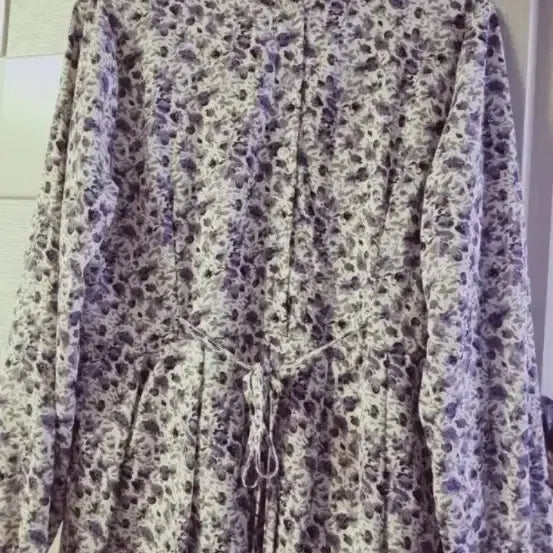 [BUNJANG] Floral Print Long Dress / 잔꽃 롱원피스