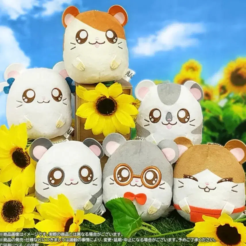 [BUNJANG] Banga Banga Hamtori Mascot Random Keyring Full Box / 방가방가 햄토리 마스코트 랜덤 키링 풀박스