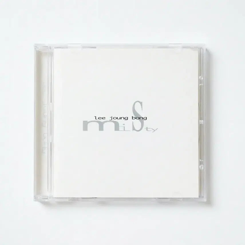 [BUNJANG] Lee Jung Bong Misty Album CD / 이정봉 2집 Misty 앨범 시디 CD