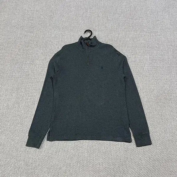 [BUNJANG] Polo Ralph Lauren Half-Zip Knit Sweatshirt / M 폴로 랄프로렌 반집업 하프집업 니트 맨투맨 N.5554