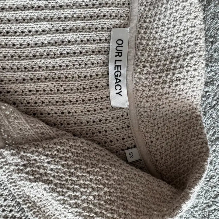 [BUNJANG] Our Legacy Shrunken Knit Zip-up / OUR LEGACY 아워레가시 슈렁큰 니트 집업 52사이즈 코쿤착용