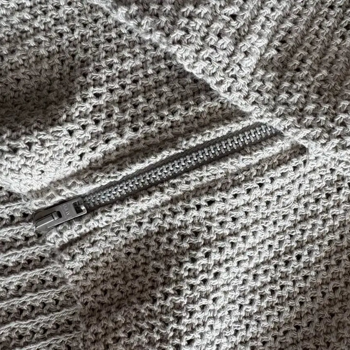 [BUNJANG] Our Legacy Shrunken Knit Zip-up / OUR LEGACY 아워레가시 슈렁큰 니트 집업 52사이즈 코쿤착용