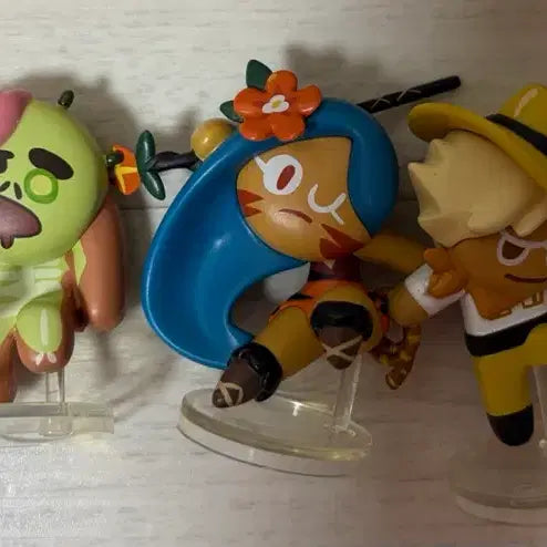[BUNJANG] Cookie Run Jungle Warrior, Brave Explorer, Zombie Cookie Figures / 쿠키런 미스터리 피규어 1탄 정글전사 쿠키 용감한 탐험가 좀비맛