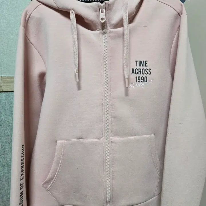 [BUNJANG] NII Pink Hoodie M Size / NII 핑크색 후드티 M사이즈