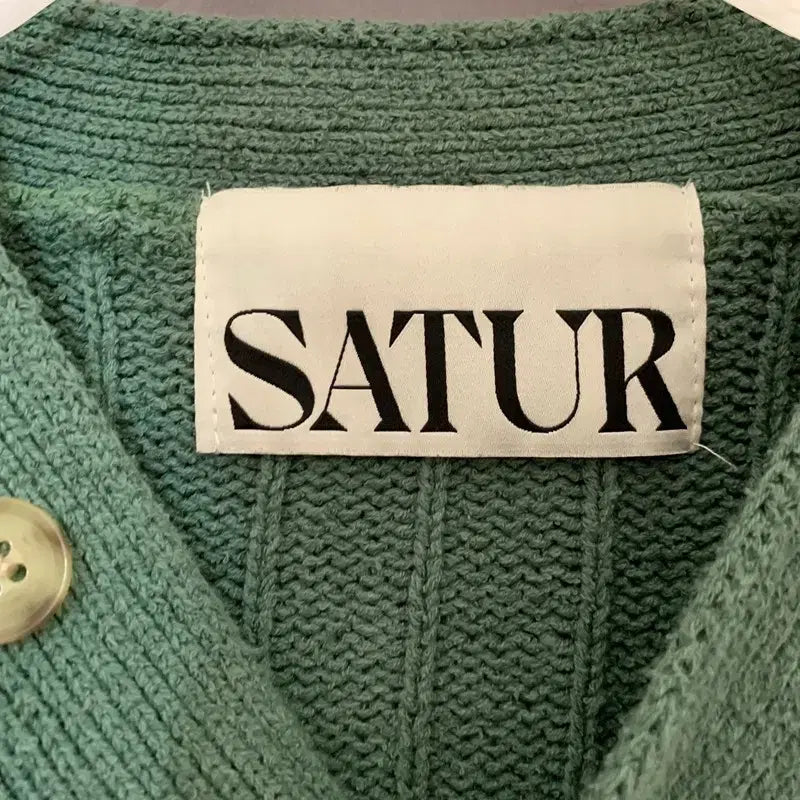 [BUNJANG] S Satur Faro Oversized Boucle Knit Cardigan / S SATUR 세터 여성 파로 오버 사이즈 부클 니트 가디건