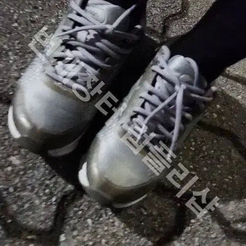 [BUNJANG] Running Shoes Gray 235 / 런닝화 235/Gray (착샷O)