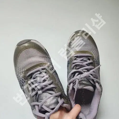 [BUNJANG] Running Shoes Gray 235 / 런닝화 235/Gray (착샷O)