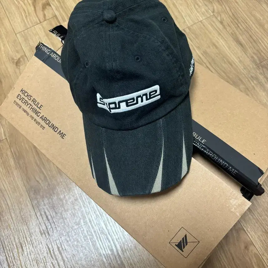 [BUNJANG] Supreme Jagged 6 Panel Ball Cap / 슈프림 jagged 6 패널 볼캡