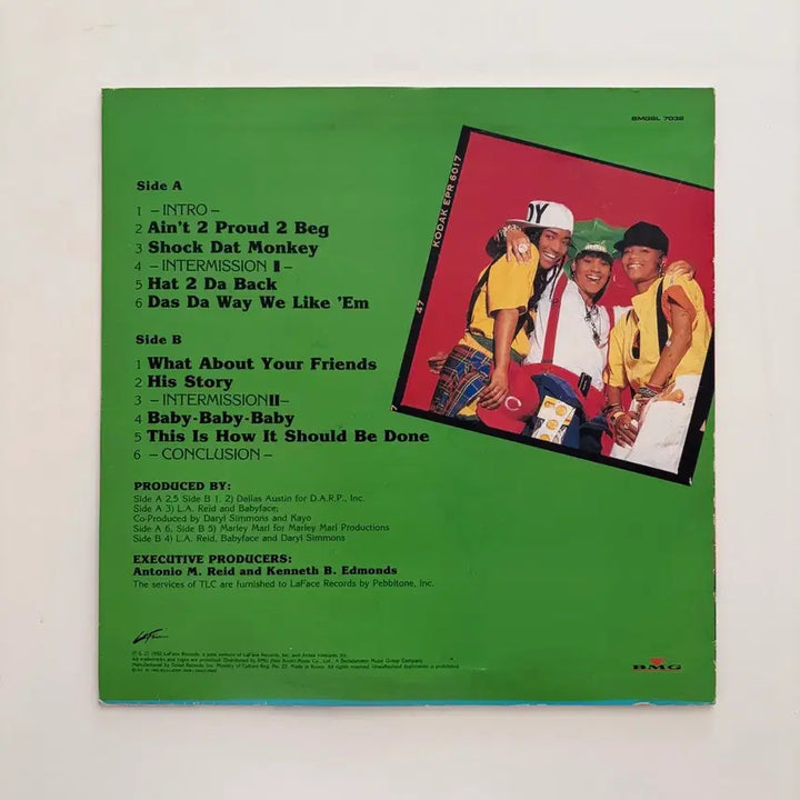 [BUNJANG] TLC 1st Album Original LP / TLC 티엘씨 1집 라이센스 초반 LP