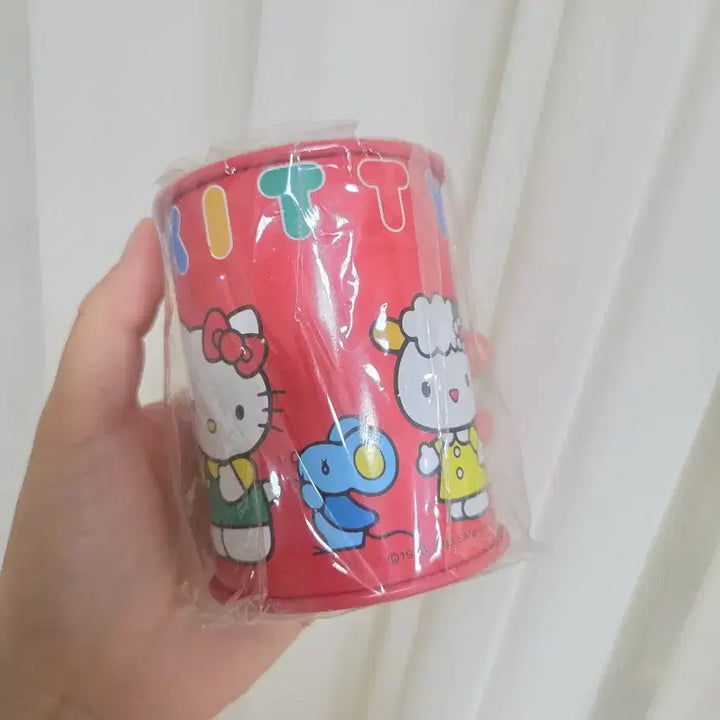 [BUNJANG] 1996 Classic Kitty Cash Friends Piggy Bank Tin Case / 고전키티 캐시 친구들 저금통 틴케이스