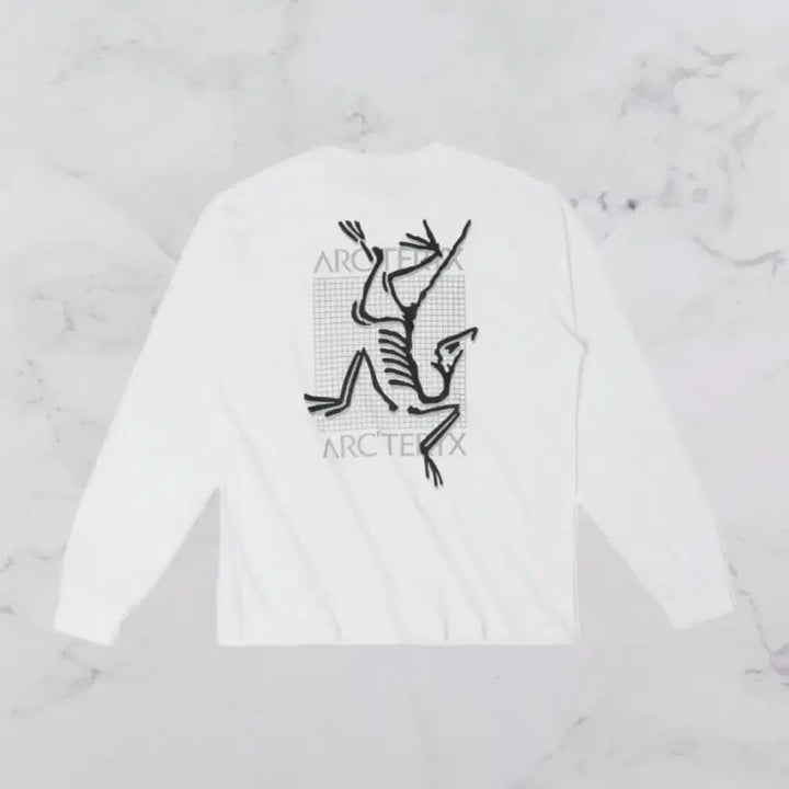 [SOLD OUT] 아크테릭스 멀티버드로고 롱슬리브 (화이트)