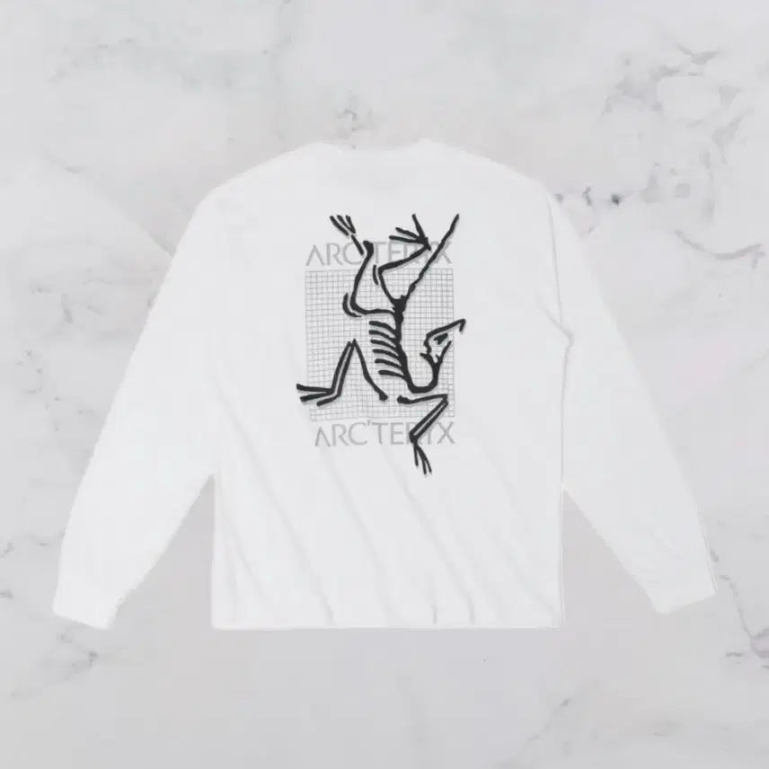 [SOLD OUT] 아크테릭스 멀티버드로고 롱슬리브 (화이트)