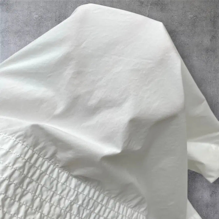 [BUNJANG] COS Cotton Boat Neck Blouse / 코스 COS 화이트 보트넥 코튼 블라우스 38
