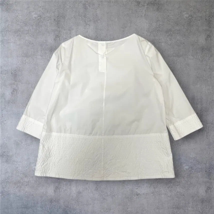 [BUNJANG] COS Cotton Boat Neck Blouse / 코스 COS 화이트 보트넥 코튼 블라우스 38