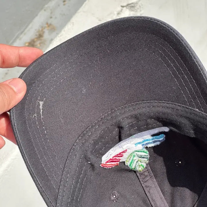 [BUNJANG] CONAGRA Vintage Black Ball Cap / [F] CONAGRA 로고 빈티지 블랙 볼캡 모자