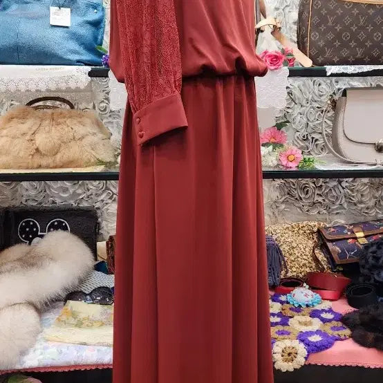 [BUNJANG] Long Dress (55-66) / 이쁜 롱원피스(55~66)