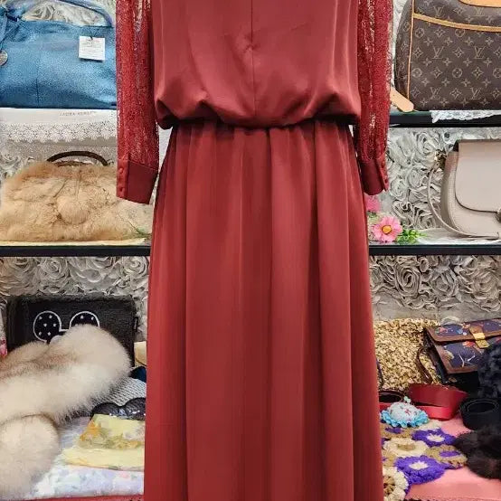[BUNJANG] Long Dress (55-66) / 이쁜 롱원피스(55~66)
