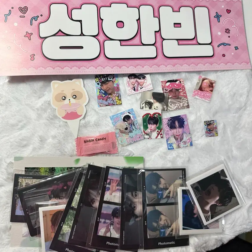 [SOLD OUT] 제베원 성한빈 포카 굿즈 비공굿 일괄 제로베이스원
