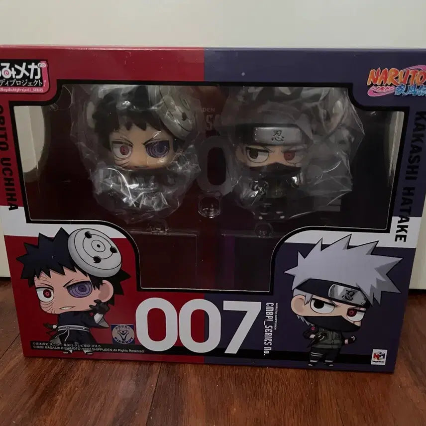 [BUNJANG] Naruto Chimera Mega Buddy Series Kakashi Obito Figure (Includes Special Poster) / 특전포함)나루토 치미메가 버디 시리즈 카카시 오비토 미개봉 피규어