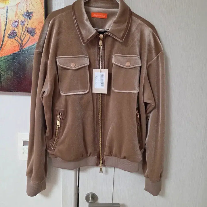 [BUNJANG] Rapinato Etoile Velvet Track Jacket / 라피나토에뚜알 벨벳트러커트레이닝 상의 48 벨벳집업 볼란테 압도