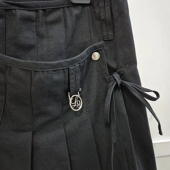 [SOLD OUT] ILLIGO 일리고 코튼100 플리츠 랩 스커트 새상품