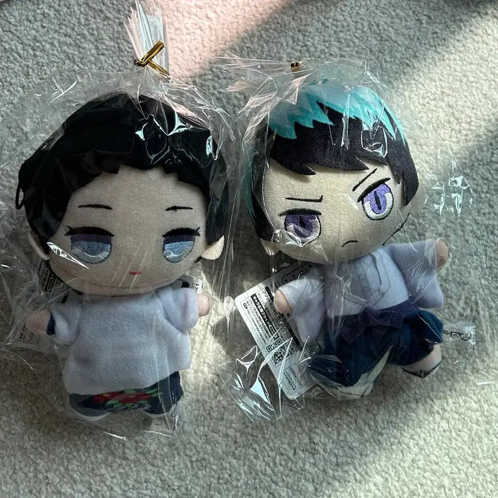 [BUNJANG] Demon Slayer Tamayo &amp; Yushiro Doll Keyring Set / 귀멸의칼날 타마요 유시로 인형 키링 세트 / 누이 굿즈