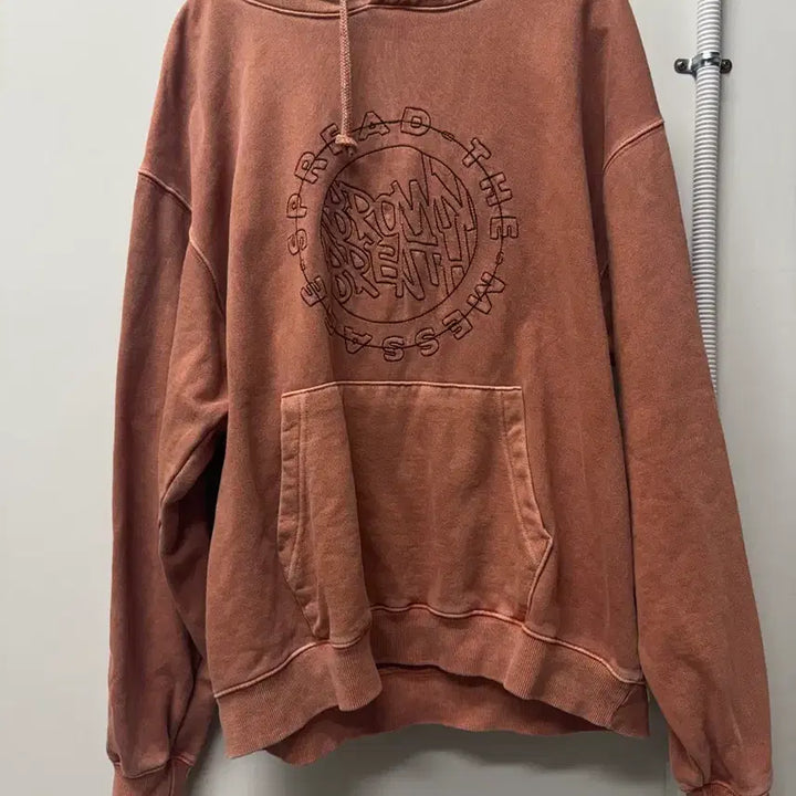 [BUNJANG] Brown Breath Hoodie - Size 1 / 브라운 브레스 후드 ㅣ사이즈