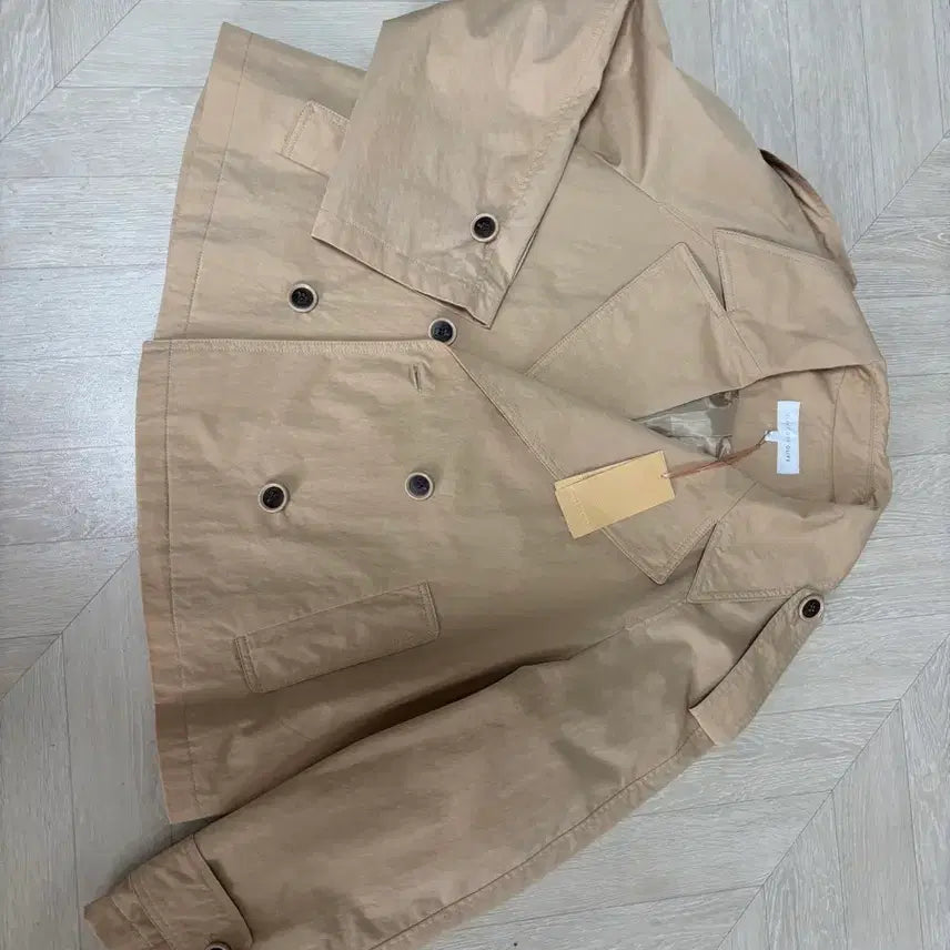 [SOLD OUT] 올리브 데 올리브 베이지 색상 트렌치 코트