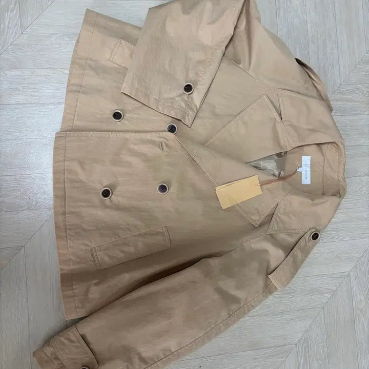 [SOLD OUT] 올리브 데 올리브 베이지 색상 트렌치 코트