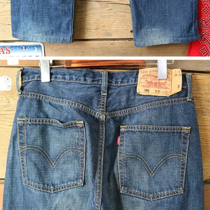 [SOLD OUT] 04S LEVIS 리바이스 04 501-0118 워싱 가공 데님