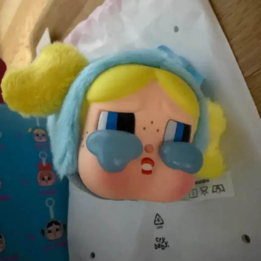 [SOLD OUT] 정품) 팝마트 크라이베이비 파워퍼프걸 버블즈 키링