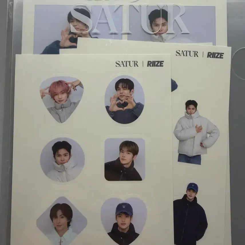 [BUNJANG] RIIZE Wonbin Setter Photocard + Standee + Sticker Set / 라이즈 원빈 세터 satur 포카+등신대+스티커 set