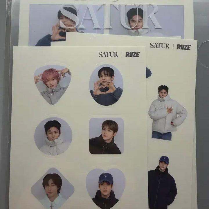 [BUNJANG] RIIZE Wonbin Setter Photocard + Standee + Sticker Set / 라이즈 원빈 세터 satur 포카+등신대+스티커 set