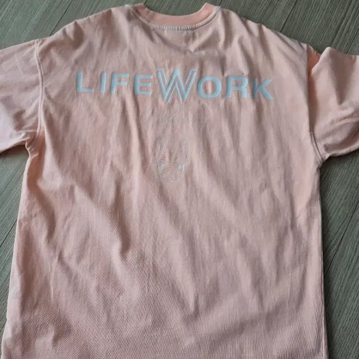 [BUNJANG] LifeWork Pigment Orange T-shirt / 라이프워크 피그먼트 반팔 티셔츠