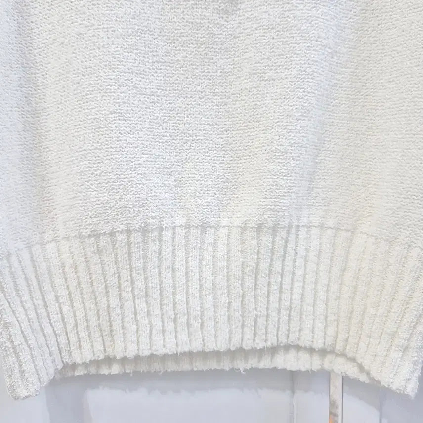 [BUNJANG] AWE Crop Short Sleeve Knit Top / 아위 크롭 반팔 니트티