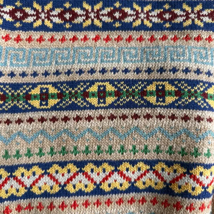 [BUNJANG] Polo Ralph Lauren Fair Isle Knit Sweater Vest / [M] 20SS 폴로 페어아일 니트 스웨터 베스트 조끼