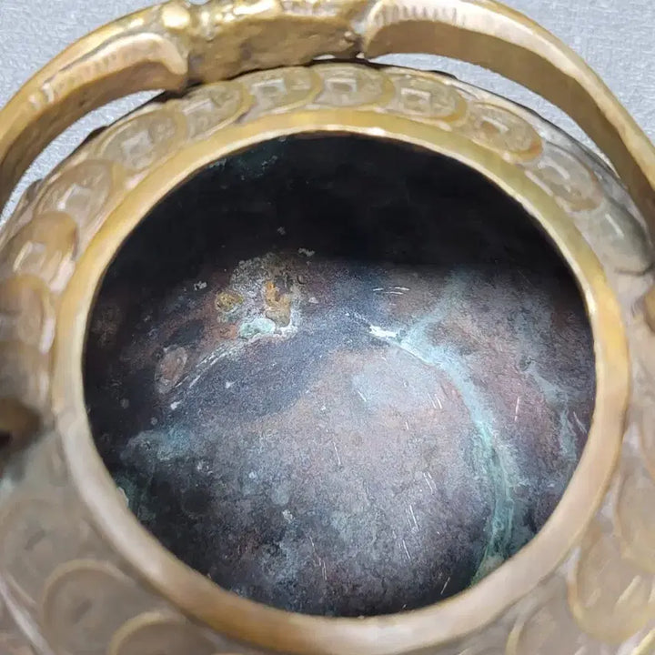 [BUNJANG] Brass Coin Teapot / 황동 엽전 주전자 동브론즈