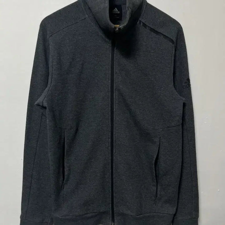 [BUNJANG] Adidas Spandex Jersey Zip-up Jacket / 100-105 아디다스 스판 져지 집업 정품