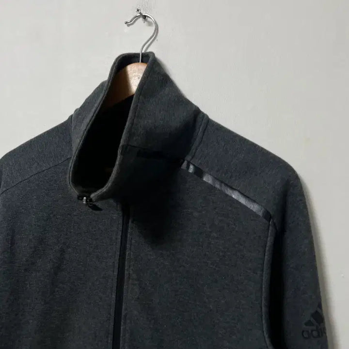 [BUNJANG] Adidas Spandex Jersey Zip-up Jacket / 100-105 아디다스 스판 져지 집업 정품