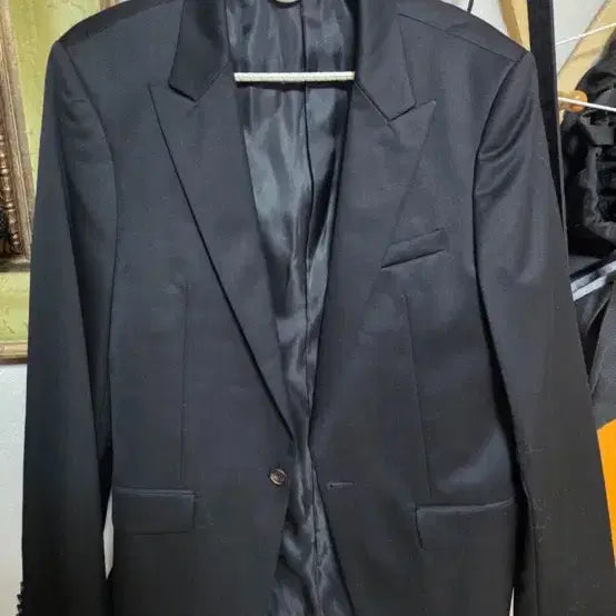 [BUNJANG] Solid Homme Black Suit Set / 솔리드옴므 정장
