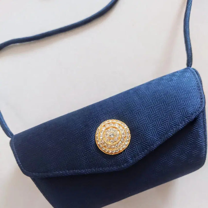 [BUNJANG] Navy Mini Crossbody Bag / 네이비 미니  크로스백