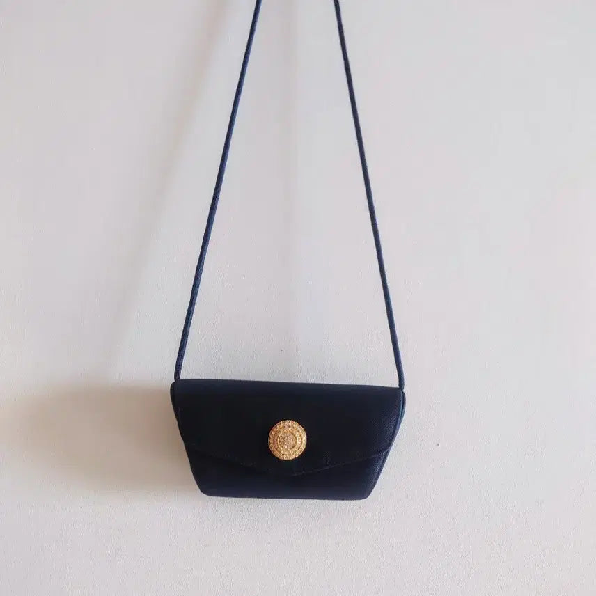 [BUNJANG] Navy Mini Crossbody Bag / 네이비 미니  크로스백