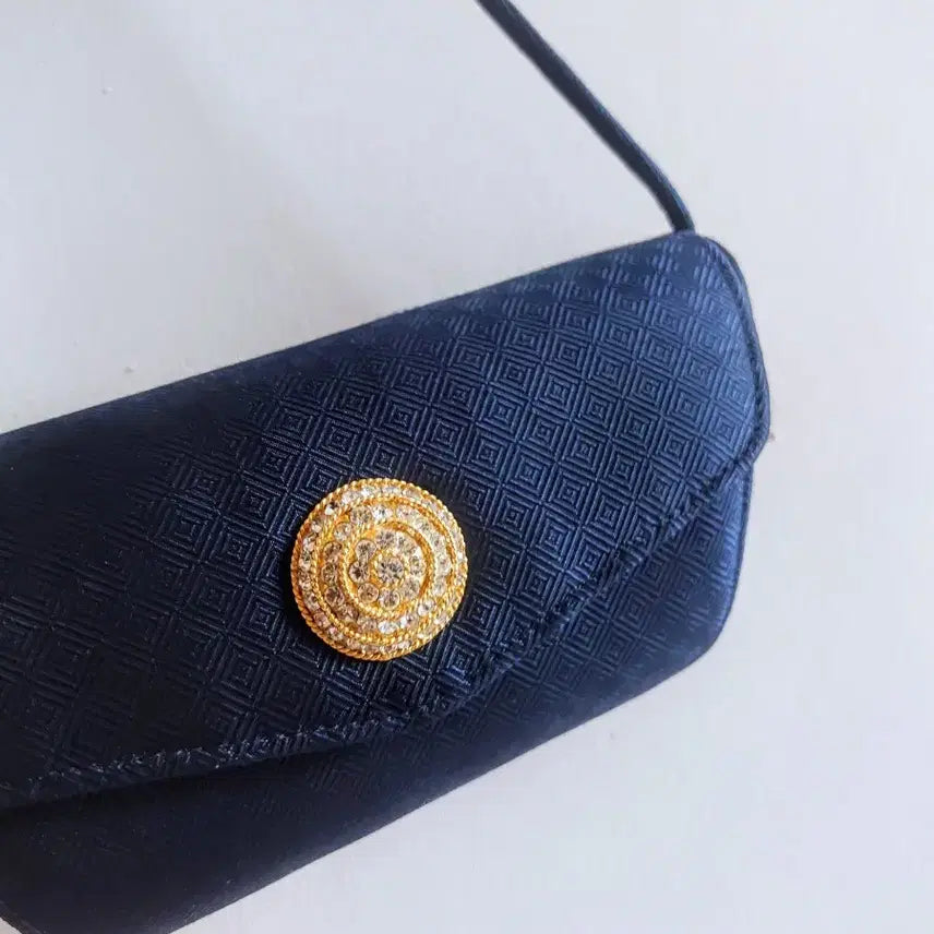 [BUNJANG] Navy Mini Crossbody Bag / 네이비 미니  크로스백
