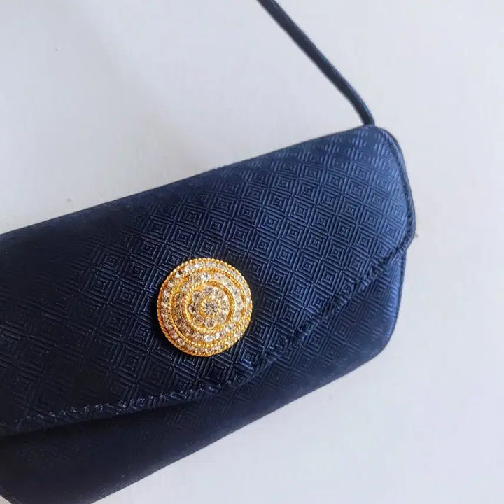 [BUNJANG] Navy Mini Crossbody Bag / 네이비 미니  크로스백