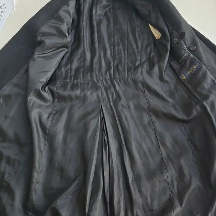 [BUNJANG] Wooyoungmi Double Coat (Black) - Size 48 / 우영미 블랙 더블 코트 48사이즈 95-100