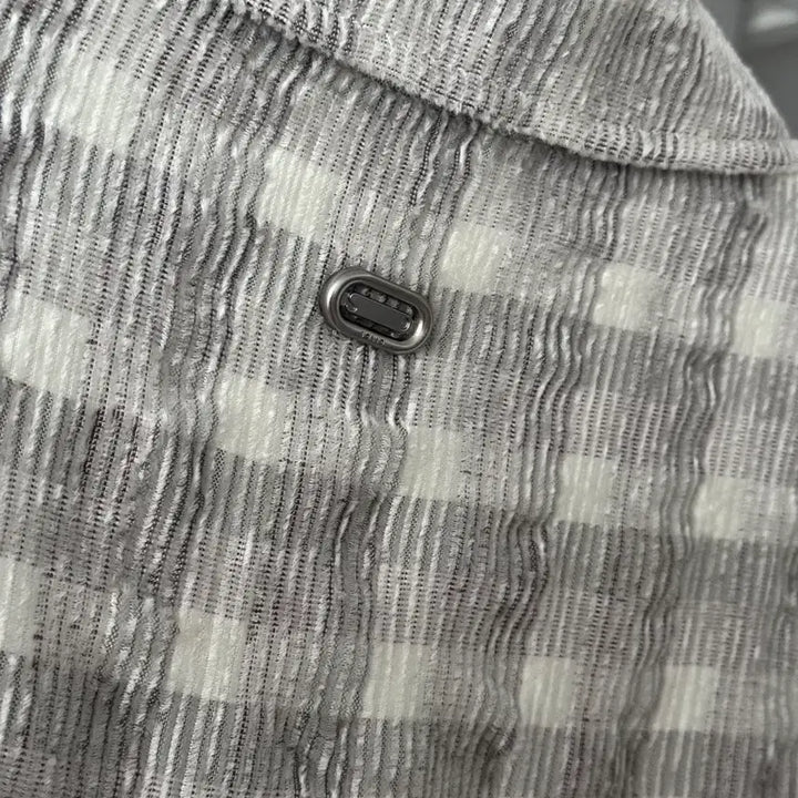 [BUNJANG] Solid Homme 25FW Velvet Check Shirt / 솔리드옴므 25fw 벨벳 체크 셔츠 50사이즈 새상품 판매